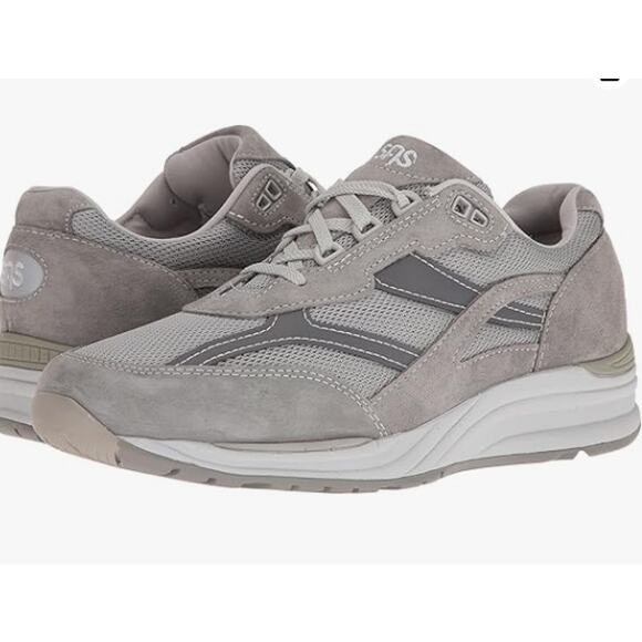 SAS Journey Men’s Walking Shoes 11.5 3W Gray Comfort Sneaker Orthopedic Support - Picture 1 of 13